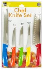 Handy Helpers Colorful Chef Knife Set - Pack of 4