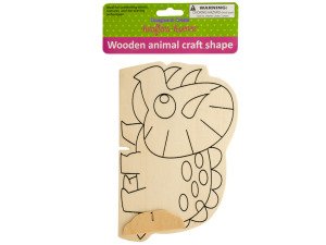 Wooden Animal Craft Shape-Package Quantity,48
