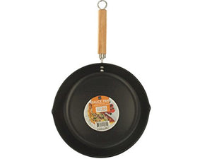 All Purpose Frying Pan With Wood Handle - Pack of 2