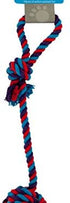 bulk buys Dog Rope Toy with Knotted Ball - Pack of 24