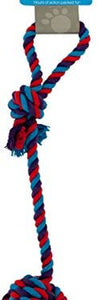 bulk buys Dog Rope Toy with Knotted Ball - Pack of 36
