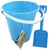 Solid Colored Beach Pail With Shovel : package of 24