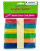 Multi-Color Craft Sticks : package of 50