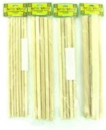 Assorted 41 Piece Wood Dowel Sticks Case Pack 48