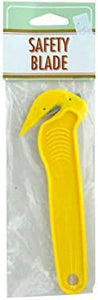bulk buys Yellow Safety Blade - Pack of 75