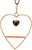 Songbird Essentials SE802 Tweet Heart Birdie Swing Copper Color