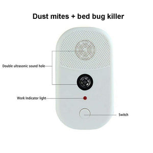 New Pest Control Ultrasonic Rat Repellent Dust Mite Kill Mouse Cockroaches Anti Mosquito Repeller Rodents Animal Insect Killer