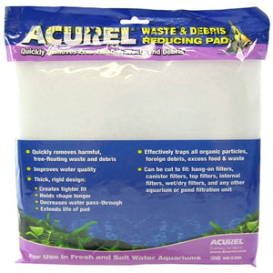 Acurel Waste & Debris Reducing Pad - Polyfiber Media Pad - 18" Long x 10" Wide