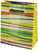 Multi-Color Stripes Gift Bag - Pack of 36
