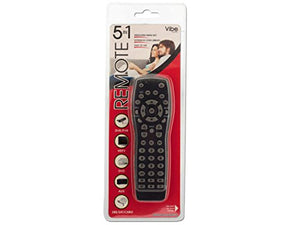 bulk buys 5 in 1 Universal Remote Control - Pack of 12