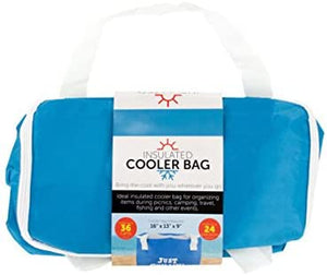 Just Chillin039; Insulated Cooler Tote Bag - Pack of 12