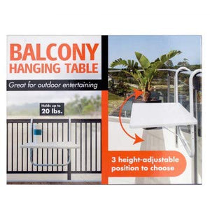 All-Purpose Balcony Hanging Table