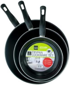 Stainless Steel Non-Stick Frying Pan Set-Pack of 3