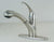 Brushed Nickel Single Handle Kitchen Faucet W/Pull-Out Sprayer- 16-2845