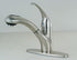Brushed Nickel Single Handle Kitchen Faucet W/Pull-Out Sprayer- 16-2845