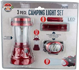 Sterling Camping Light Set - Pack of 3