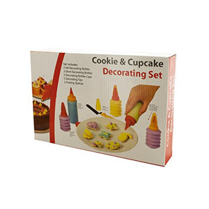 Bulk Buys Cookie and Cupcake Decorating Set (Set of 4)