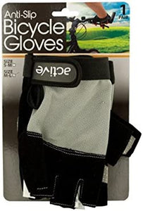 bulk buys Anti-Slip Bicycle Gloves with Breathable Top Layer - Pack of 6