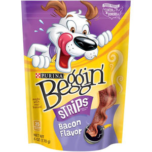 Beggin' 6 oz Strips Bacon Flavor Dog Treats