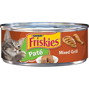 Friskies 5.5 oz Pate Mixed Grill Wet Cat Food