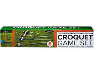 Wooden Croquet Game Set - Pack of 3