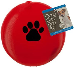 Flying Disc Dog Toy Countertop Display - Pack of 12