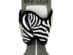 Zebra Print Wine Coozie - Pack of 72
