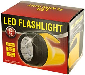 Portable LED Flashlight - Pack of 4