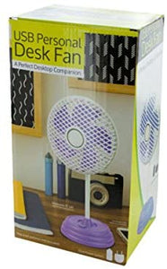 bulk buys Classic Design USB Personal Desk Fan - Pack of 2