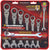GearWrench 7-Piece 72-Tooth 12 Point Flex Head Ratcheting Combination Wrench Set