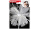 Bulk Buys simplicty white feather w/jewel headband accend (Set of 48)