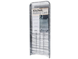 3-Tier Small Rolling Kitchen Cart - Pack of 4
