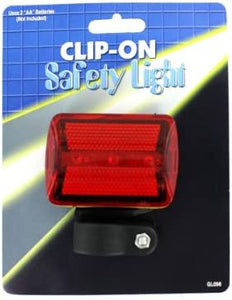 bulk buys Clip-On Bicycle Safety Light - Pack of 48