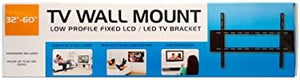 Large Low Profile TV Wall Mount - Pack of 4