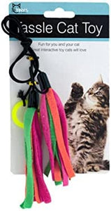 bulk buys Hanging Tassel Cat Toy - Pack of 60