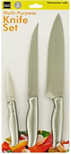 Multi-Purpose Stainless Steel Knife Set-Package Quantity,2