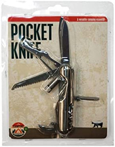 bulk buys Multi-Tool Pocket Knife with Flashlight - Pack of 12