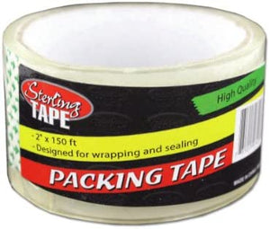 Clear Packing Tape - Pack of 72