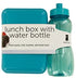 Lunch Box with Water Bottle - Pack of 12
