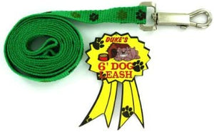 DUKES Woven Dog Leash with Paw Print (Case of 96)
