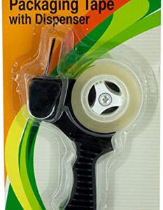 Bulk Buys Packaging Tape with Refillable Dispenser - Pack of 24