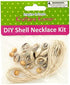 DIY Craft Shell Necklace Kit - Pack of 54