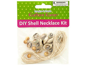 DIY Craft Shell Necklace Kit - Pack of 36