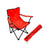 bulk buys Folding chair with drink holder, Case of 4