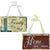 bulk buys Family Home Wood Sign with Ribbon Hanger - Pack of 36