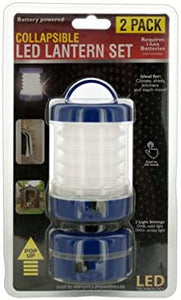 bulk buys Collapsible LED Lantern Set - Pack of 4