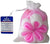 Bulk Buys Floral-Shaped Bath Scrubber - Pack of 72
