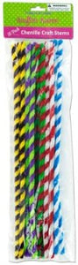 Chenille Craft Stems-Package Quantity,36