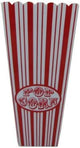 Red Striped Popcorn Bucket, Case of 40