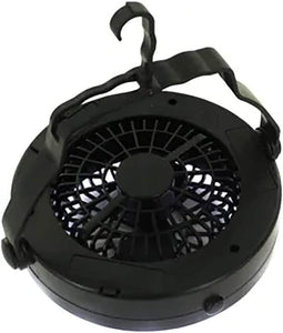 2 in 1 Camping Outdoor Fan with LED Light